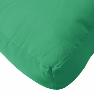 vidaXL Pallet Cushions 2-piece Green Oxford Fabric