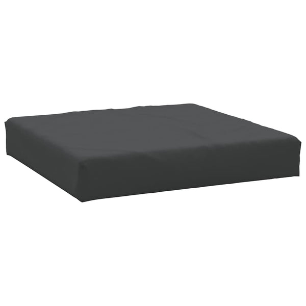 vidaXL Pallet Cushions 2-pc. Black Oxford Fabric