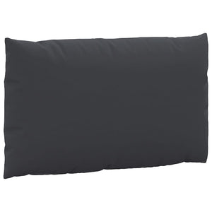vidaXL Pallet Cushions 2-pc. Black Oxford Fabric
