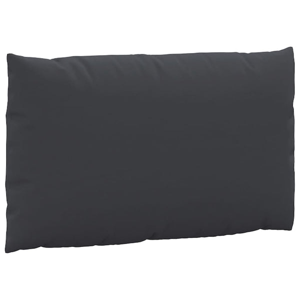 vidaXL Pallet Cushions 2-pc. Black Oxford Fabric