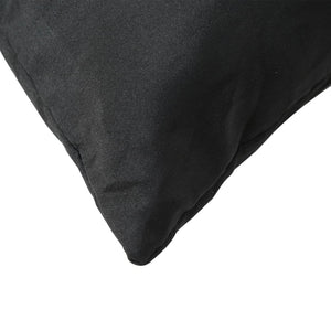 vidaXL Pallet Cushions 2-pc. Black Oxford Fabric