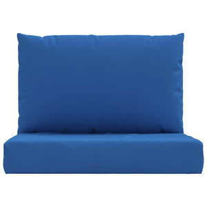 vidaXL Pallet Cushions 2-pc. Blue Oxford Fabric