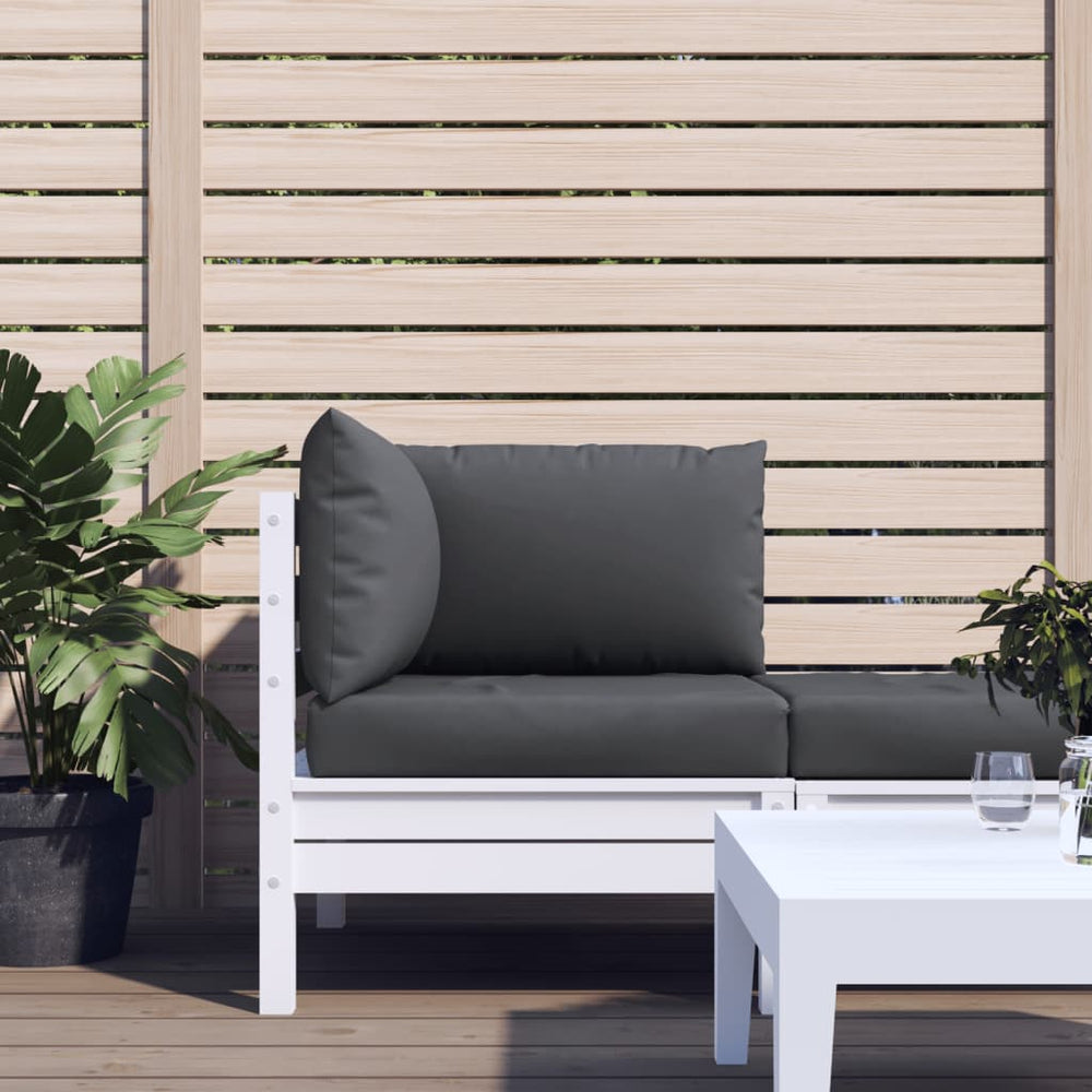 vidaXL Pallet Cushions 3-pc. Anthracite Oxford Fabric