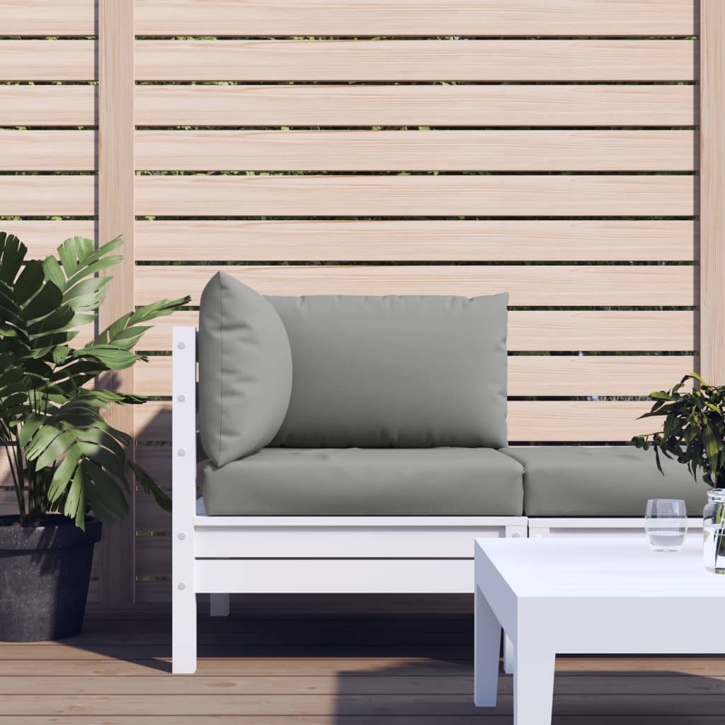 vidaXL Pallet Cushions 3-pc. Grey Oxford Fabric