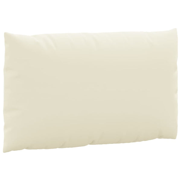 vidaXL Pallet Cushions 3-piece Cream Oxford Fabric