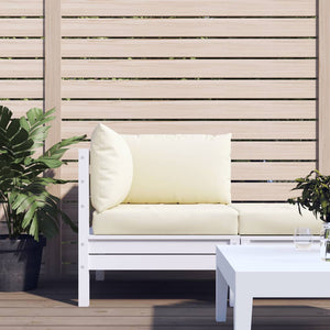 vidaXL Pallet Cushions 3-piece Cream Oxford Fabric
