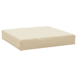 vidaXL 3-piece Pallet Cushion Set Beige Oxford Fabric
