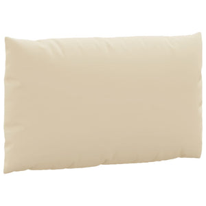 vidaXL 3-piece Pallet Cushion Set Beige Oxford Fabric
