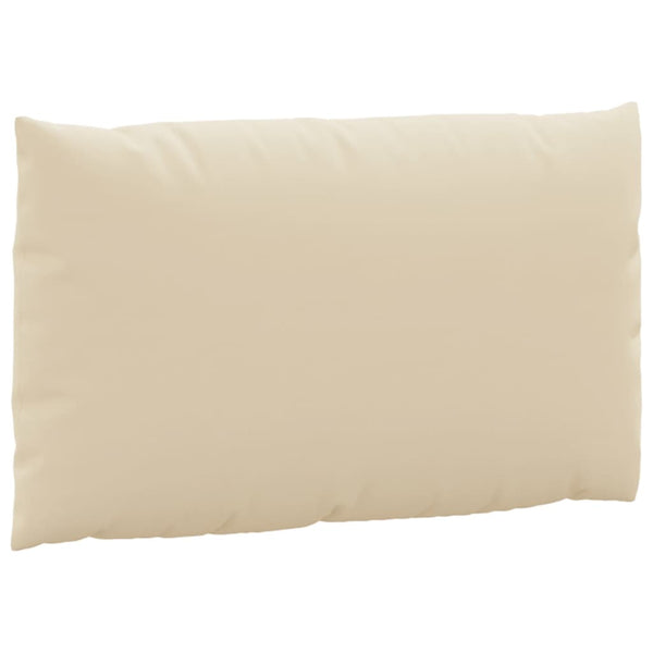 vidaXL 3-piece Pallet Cushion Set Beige Oxford Fabric