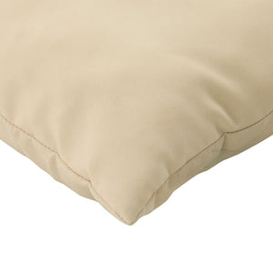 vidaXL 3-piece Pallet Cushion Set Beige Oxford Fabric