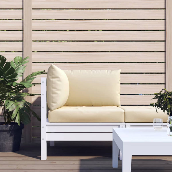 vidaXL 3-piece Pallet Cushion Set Beige Oxford Fabric