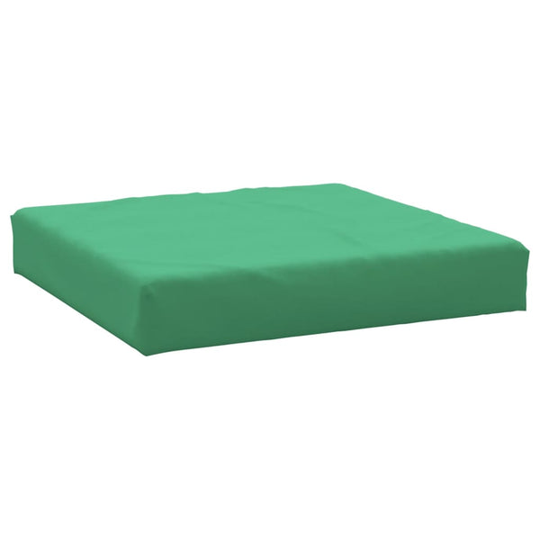 vidaXL Pallet Cushions 3-pc. Green Oxford Fabric