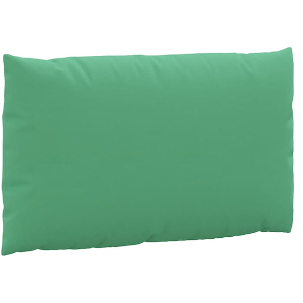 vidaXL Pallet Cushions 3-pc. Green Oxford Fabric