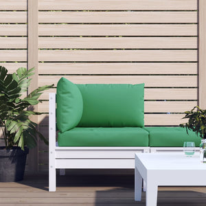 vidaXL Pallet Cushions 3-pc. Green Oxford Fabric