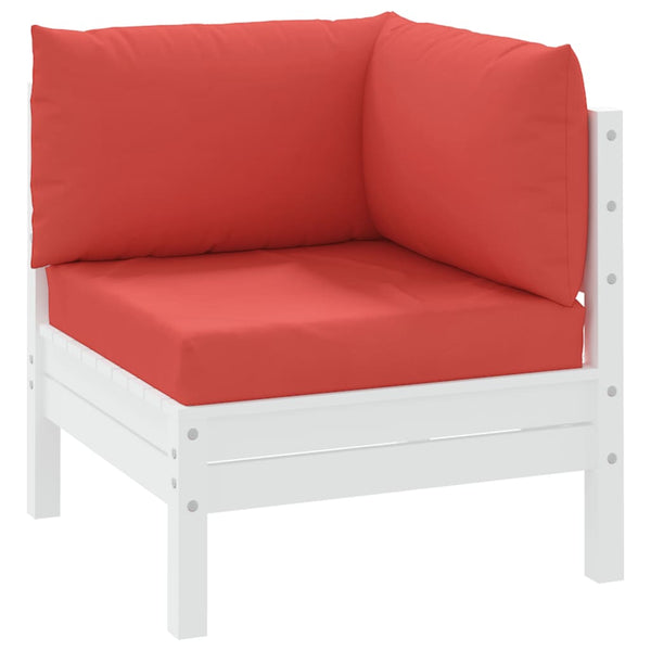 vidaXL Pallet Cushions 3-piece Red Oxford Fabric
