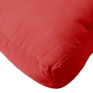 vidaXL Pallet Cushions 3-piece Red Oxford Fabric
