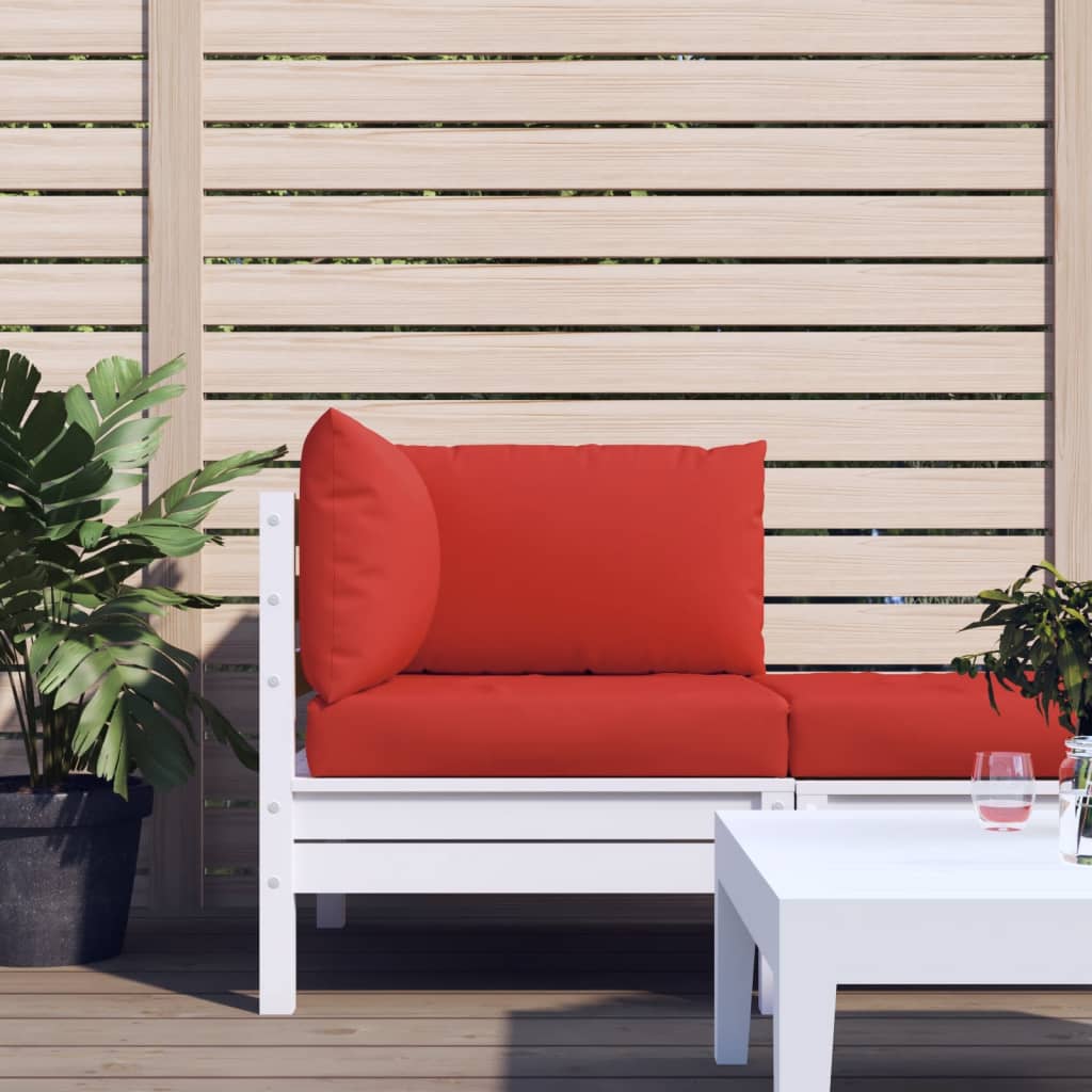 vidaXL Pallet Cushions 3-piece Red Oxford Fabric