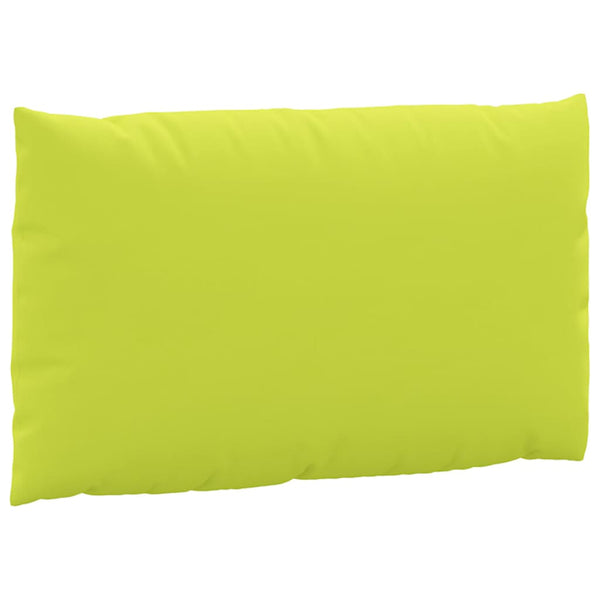 vidaXL Pallet Cushions 3-pc. Light Green Oxford Fabric