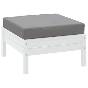 vidaXL Pallet Cushion Grey Oxford Fabric