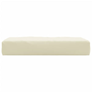 vidaXL Pallet Cushion Cream 60x60x6 cm Oxford Fabric