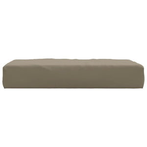 vidaXL Pallet Cushion Taupe 60x60x6 cm Oxford Fabric