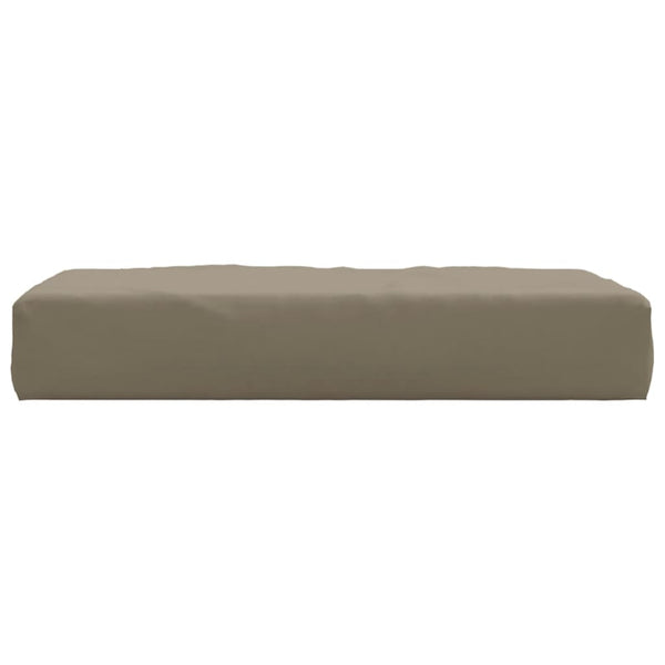 vidaXL Pallet Cushion Taupe 60x60x6 cm Oxford Fabric