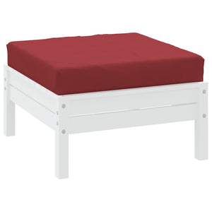 vidaXL Pallet Cushions Wine Red Oxford Fabric