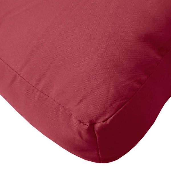 vidaXL Pallet Cushions Wine Red Oxford Fabric