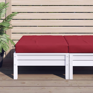 vidaXL Pallet Cushions Wine Red Oxford Fabric