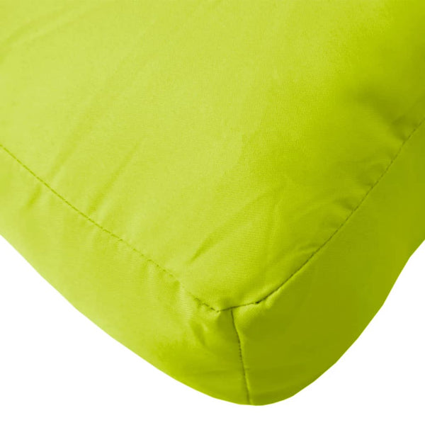 vidaXL Pallet Cushions Bright Green Oxford Fabric