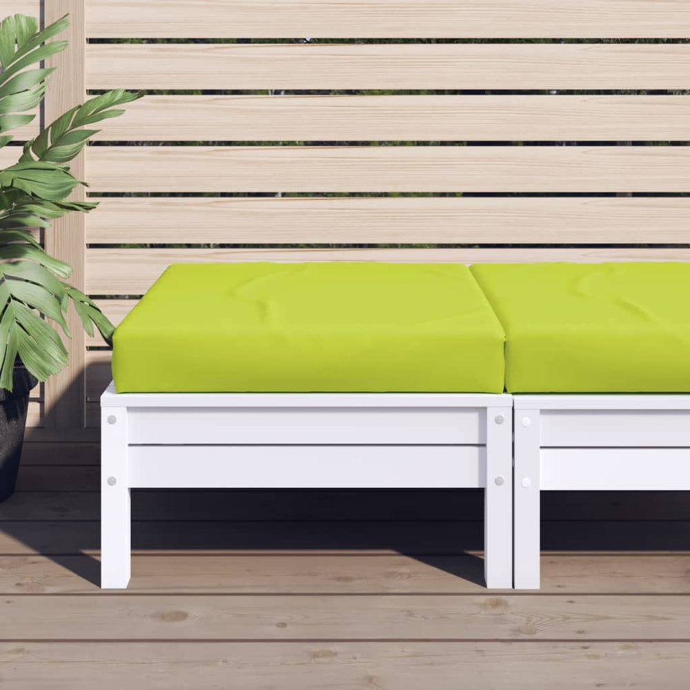 vidaXL Pallet Cushions Bright Green Oxford Fabric