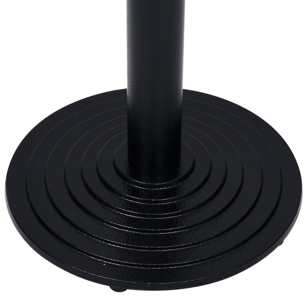 vidaXL Bistro Table Base Black Ø43x107 cm Cast Iron