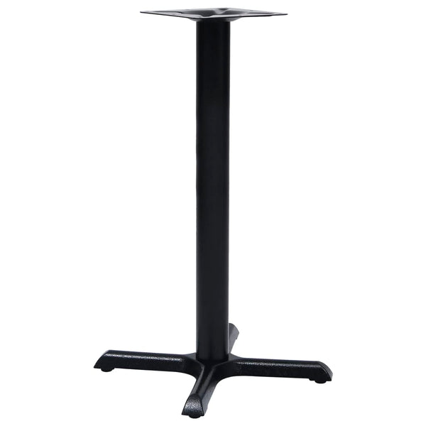 vidaXL Bistro Table Base Black 56x56x72 cm Cast Iron