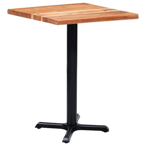 vidaXL Bistro Table Base Black 56x56x72 cm Cast Iron