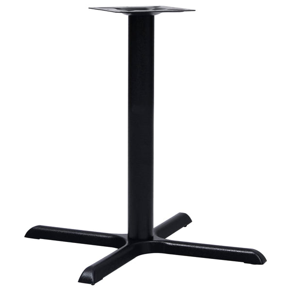 vidaXL Bistro Table Base Black 76x76x72 cm Cast Iron