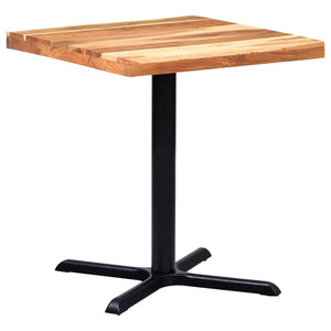 vidaXL Bistro Table Base Black 76x76x72 cm Cast Iron