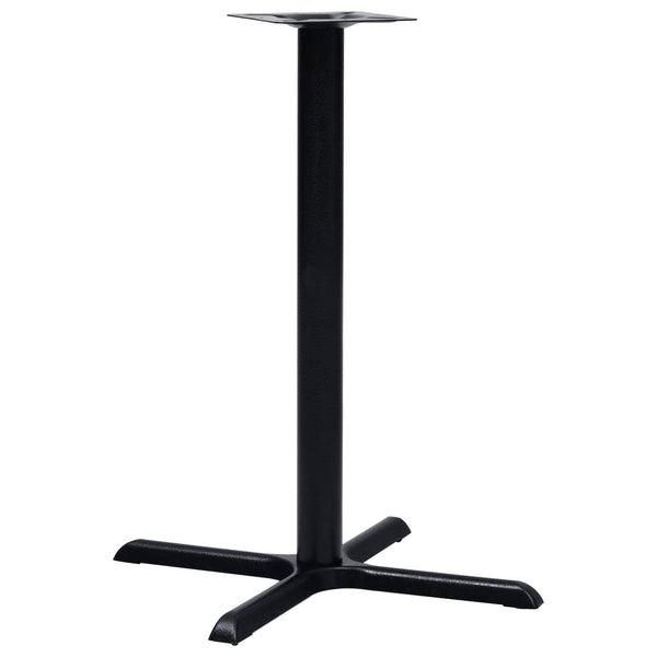 vidaXL Bistro Table Base Black 76x76x107 cm Cast Iron