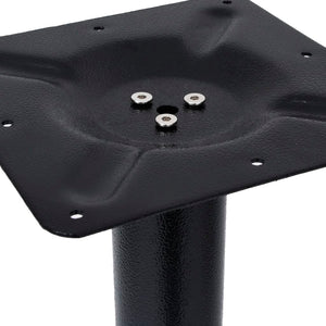 vidaXL Bistro Table Base Black 76x76x107 cm Cast Iron
