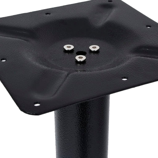 vidaXL Bistro Table Base Black 76x76x107 cm Cast Iron