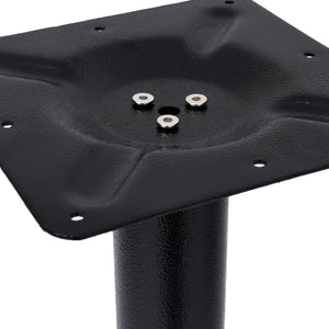 vidaXL Bistro Table Base Black 52x52x72 cm Cast Iron