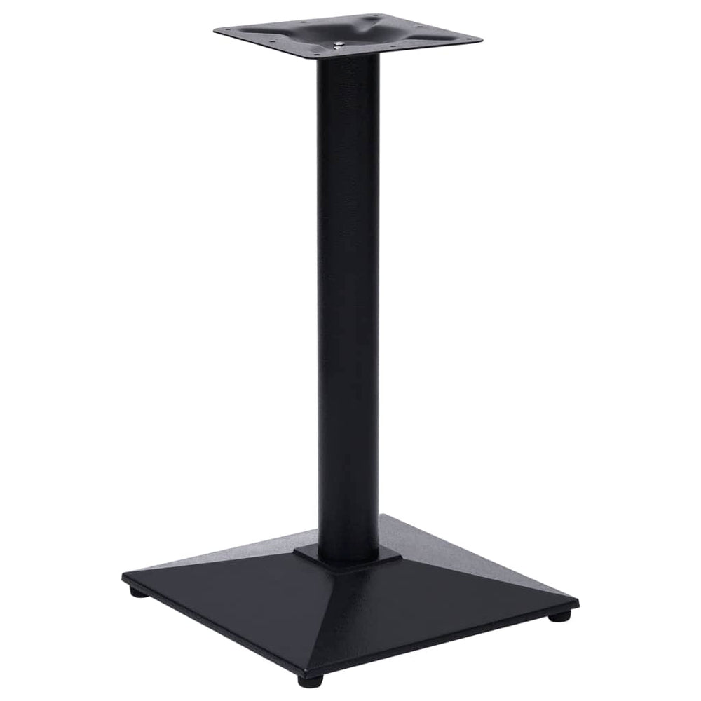 vidaXL Bistro Table Base Black 41x41x72 cm Cast Iron