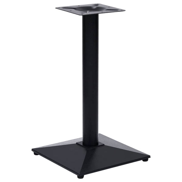 vidaXL Bistro Table Base Black 41x41x72 cm Cast Iron