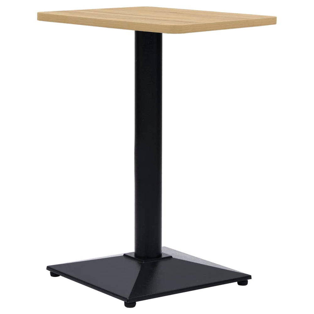 vidaXL Bistro Table Base Black 41x41x72 cm Cast Iron