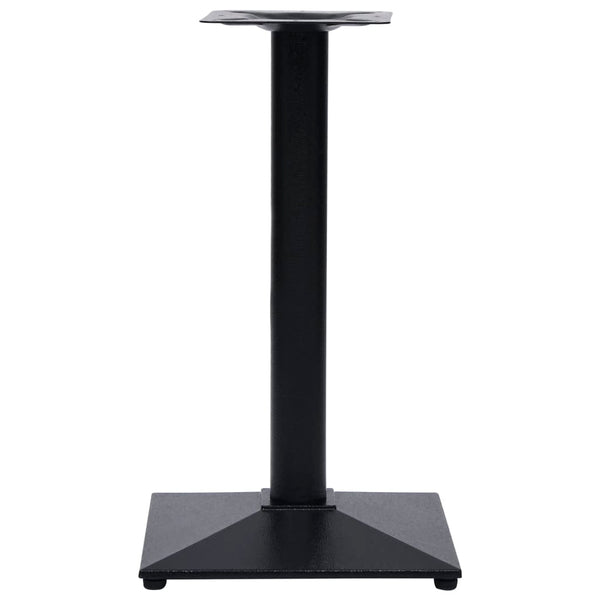 vidaXL Bistro Table Base Black 41x41x72 cm Cast Iron