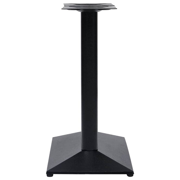 vidaXL Bistro Table Base Black 70x40x72 cm Cast Iron