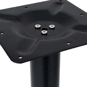 vidaXL Bistro Table Base Black 70x40x72 cm Cast Iron