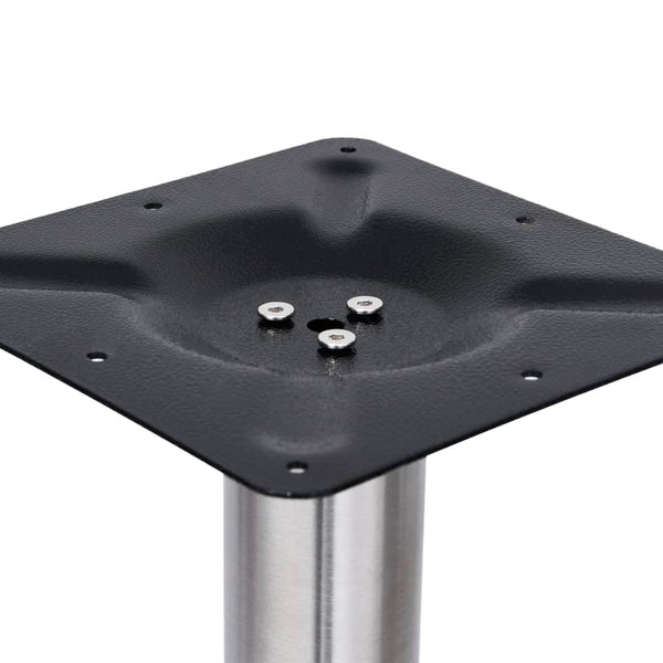 vidaXL Bistro Table Base Silver Ø45x72 cm Stainless Steel