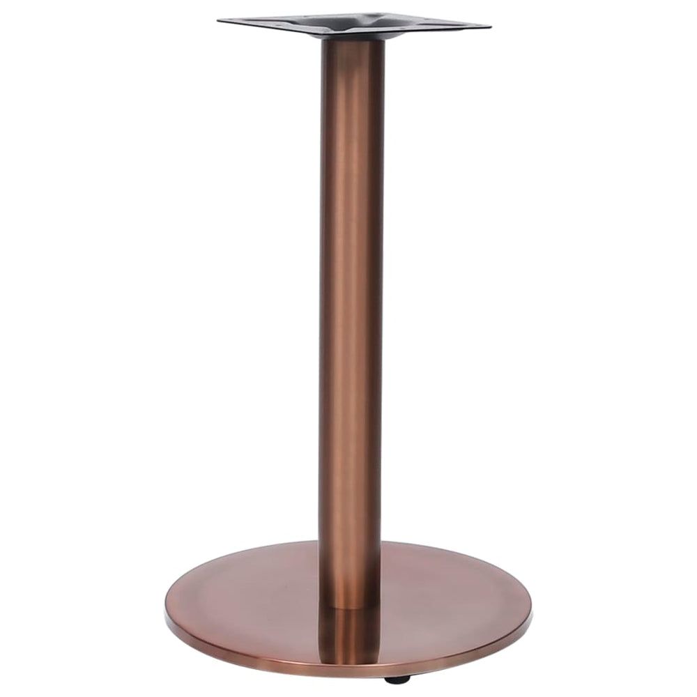 vidaXL Bistro Table Base Golden Ø45x72 cm Stainless Steel