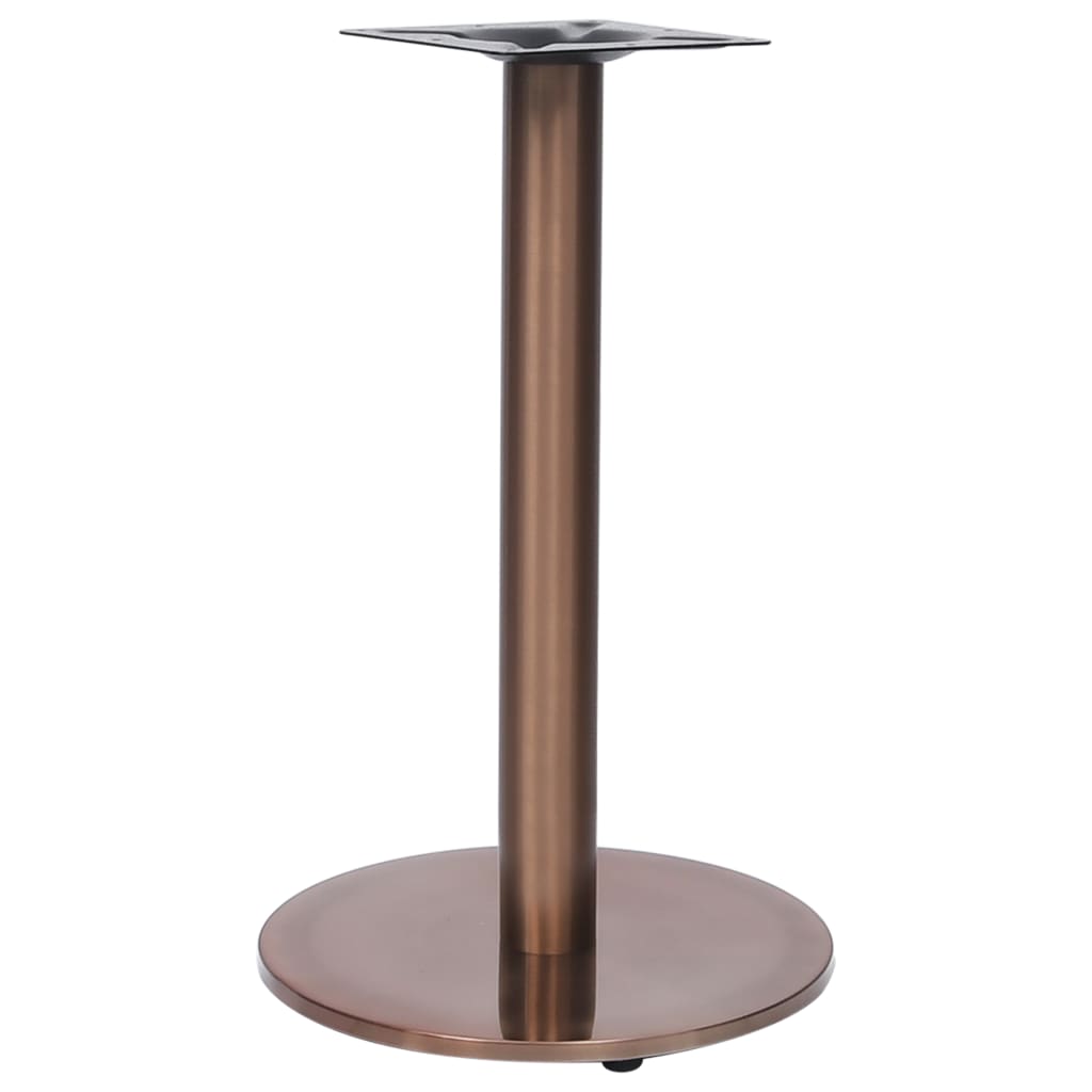 vidaXL Bistro Table Base Golden Ø45x72 cm Stainless Steel
