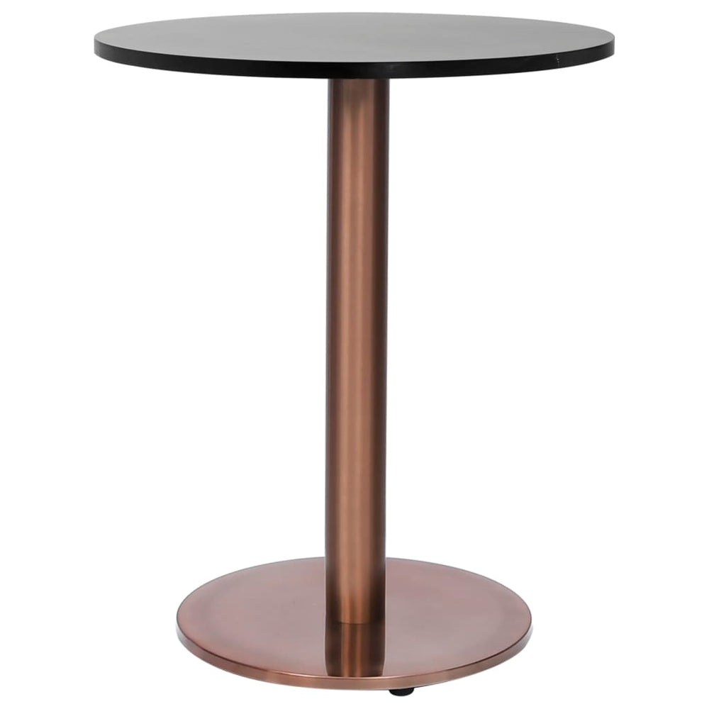 vidaXL Bistro Table Base Golden Ø45x72 cm Stainless Steel